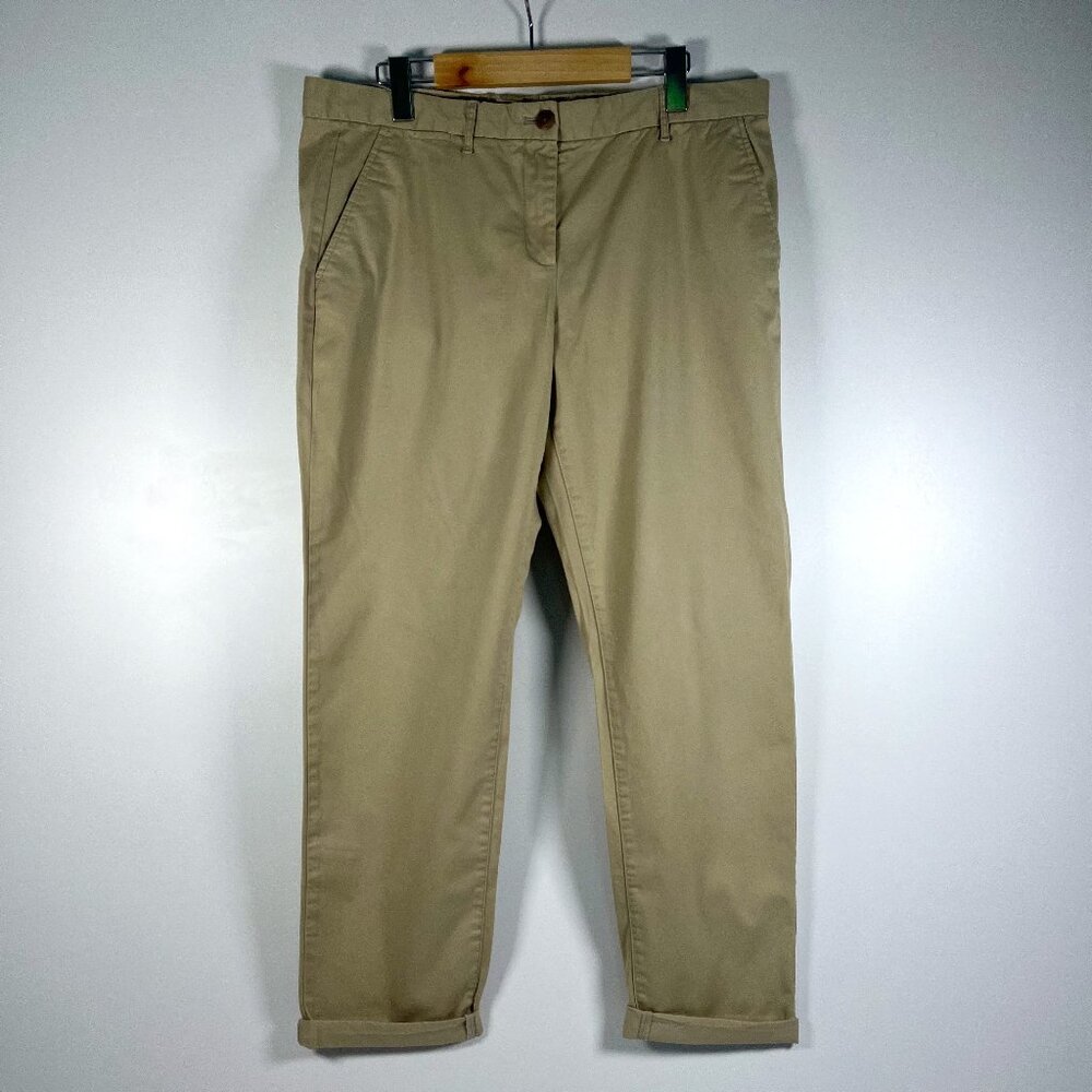 Gap Broken-In Straight Khakis ankle length in beige